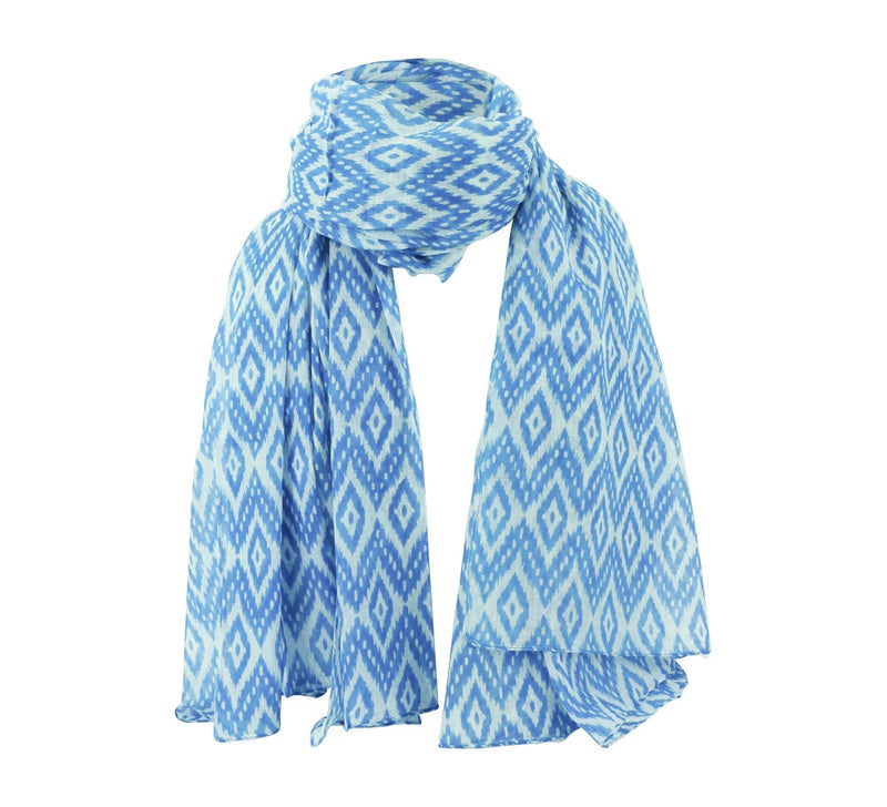 Moroccan Ikat Shawl Pashmina & Scarves 