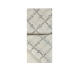 Nepalese Trellis Stole Pashmina & Scarves Ivory 