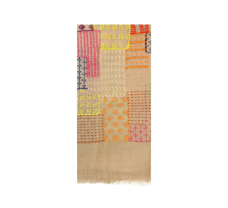 Oriana Stole Pashmina & Scarves Taupe 