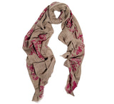 Owl Stole Pashmina & Scarves 