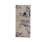 Owl Stole Pashmina & Scarves Navy 