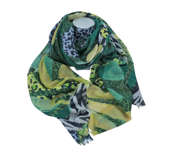 Palm Leaves Shawl Pashmina & Scarves 