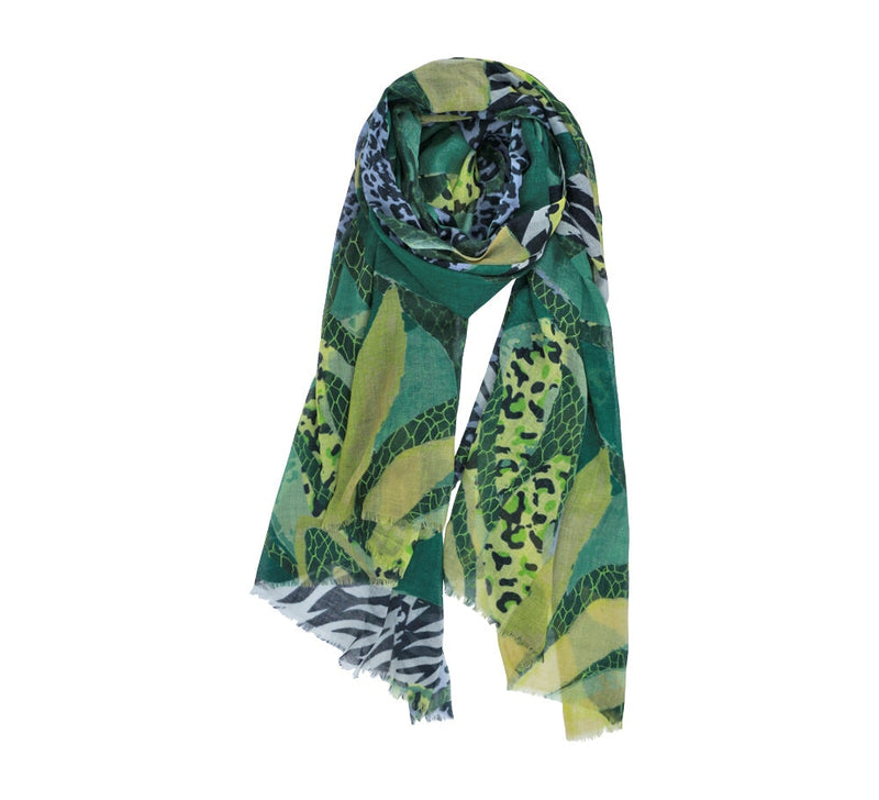 Palm Leaves Shawl Pashmina & Scarves 