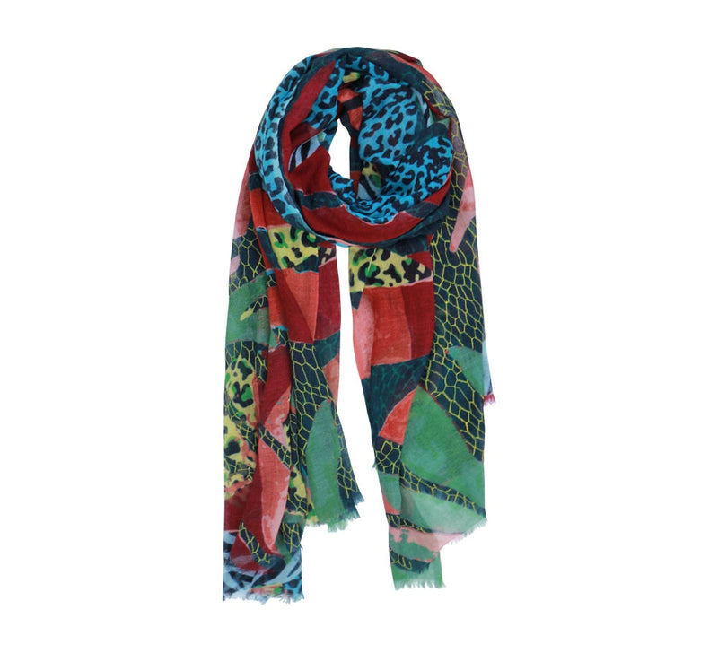 Palm Leaves Shawl Pashmina & Scarves 