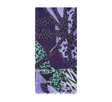 Palm Leaves Shawl Pashmina & Scarves Purple 