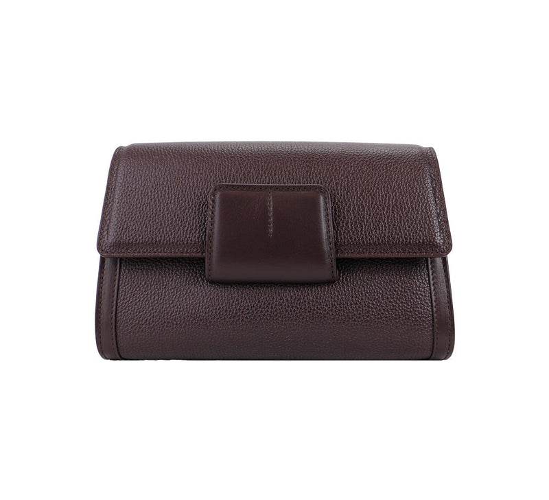 Palma Clutch Bag Handbags Burgundy 