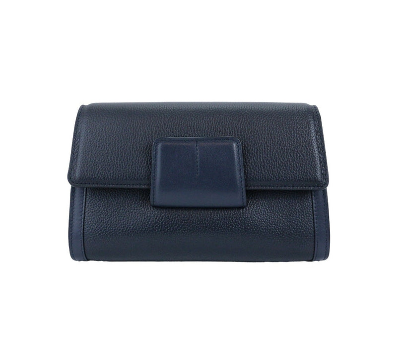 Palma Clutch Bag Handbags Navy 