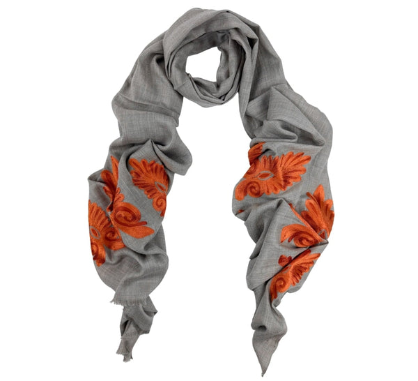 Palmette Stole Pashmina & Scarves 