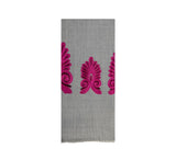 Palmette Stole Pashmina & Scarves Fuchsia 