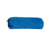 Pencil Case Small Leather Goods Teal Suede 