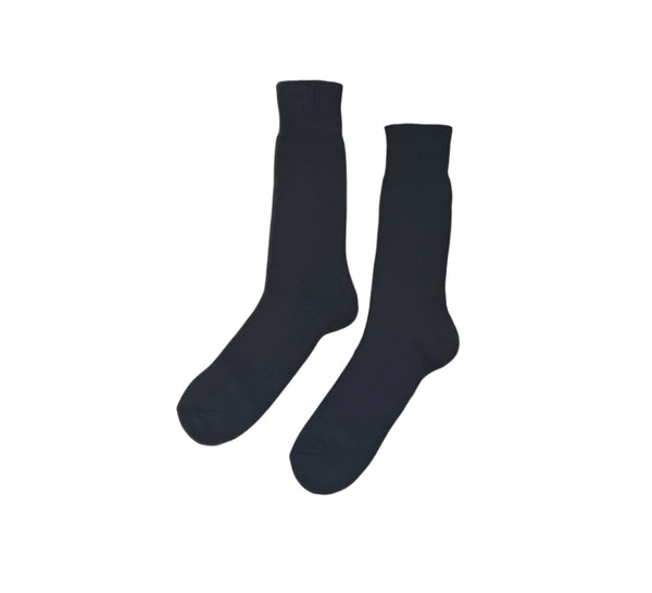 Plain Alpaca Socks Textiles Charcoal 