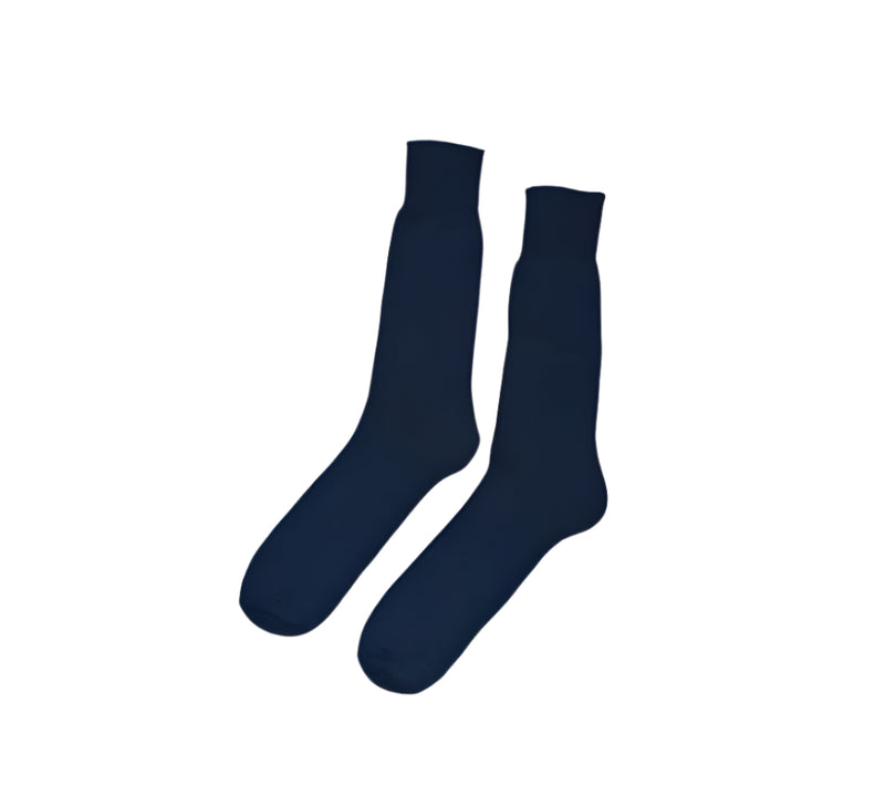 Plain Alpaca Socks Textiles Navy 