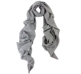 Plain Melange Stole Pashmina & Scarves 
