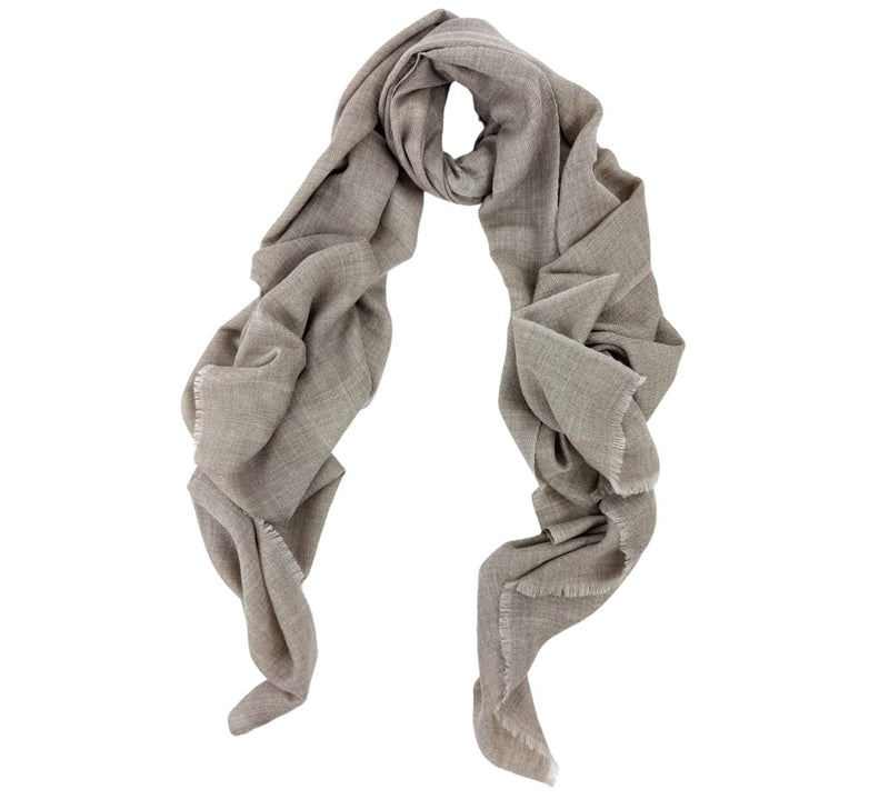 Plain Melange Stole Pashmina & Scarves 