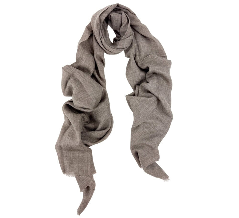 Plain Melange Stole Pashmina & Scarves 