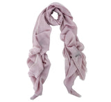 Plain Melange Stole Pashmina & Scarves 
