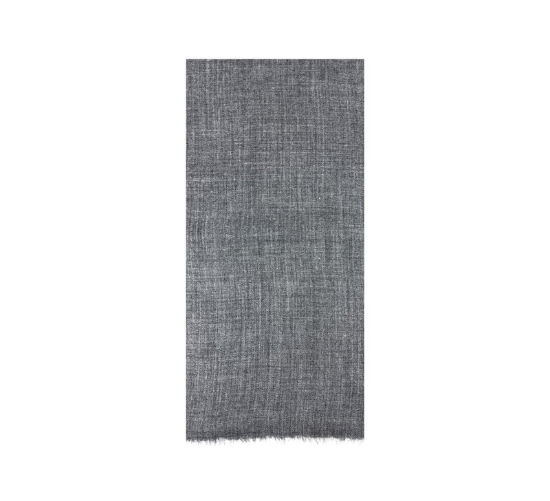 Plain Melange Stole Pashmina & Scarves Charcoal 