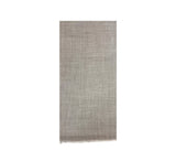 Plain Melange Stole Pashmina & Scarves Natural 