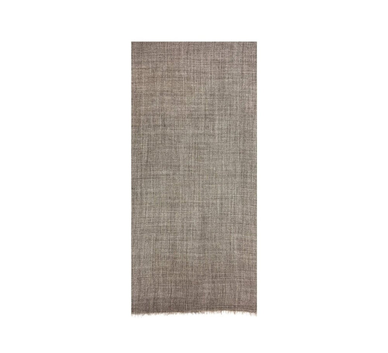 Plain Melange Stole Pashmina & Scarves Taupe 