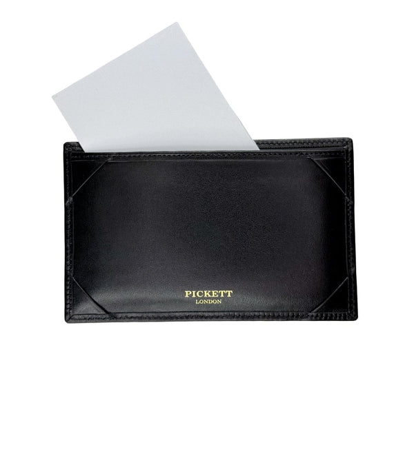 Pocket Memo Jotter Small Leather Goods Black 