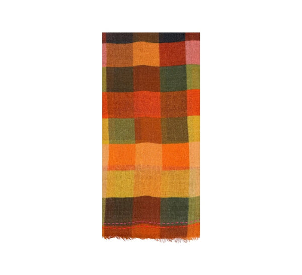 Prasal Shawl Pashmina & Scarves Burnt Orange 