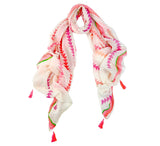 Red & Blue Arrows Shawl Pashmina & Scarves 