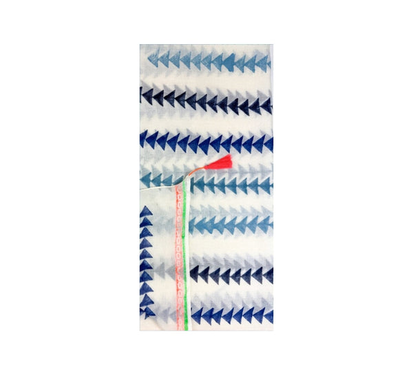 Red & Blue Arrows Shawl Pashmina & Scarves 