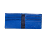 RFID Contrast Tip Short Wallet Wallets Royal Blue / Navy 