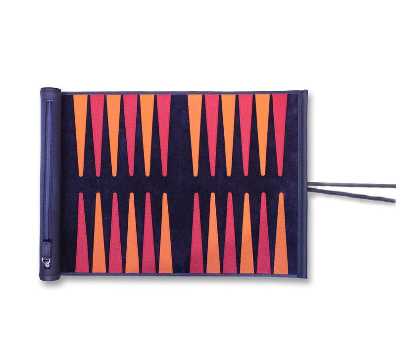 Roll Up 3 in 1 Board Game Chess, Backgammon & Draughts Set Games 