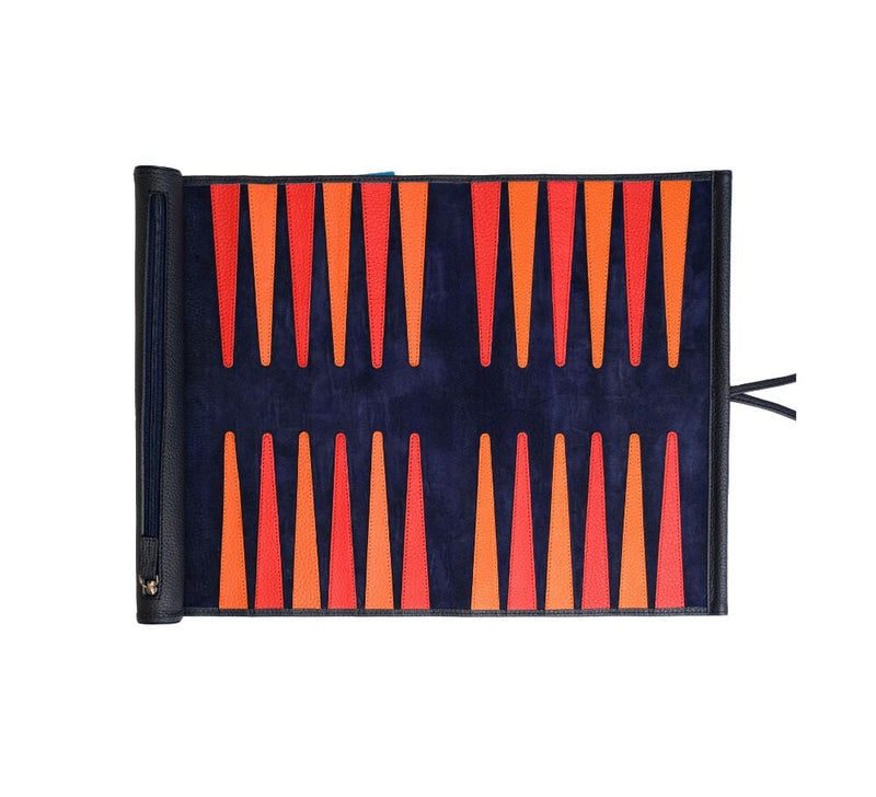 Roll Up 3 in 1 Board Game Chess, Backgammon & Draughts Set Games 