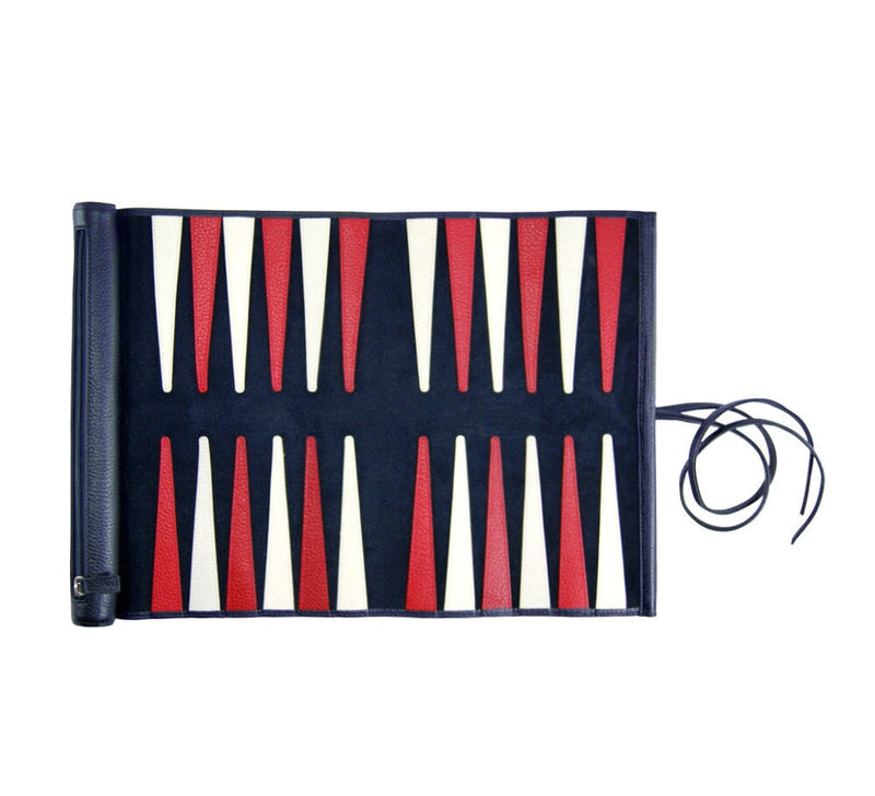 Roll Up 3 in 1 Board Game Chess, Backgammon & Draughts Set Games 