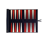 Roll Up 3 in 1 Board Game Chess, Backgammon & Draughts Set Games 