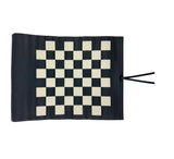 Roll Up 3 in 1 Board Game Chess, Backgammon & Draughts Set Games Navy / Red / White 