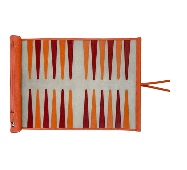 Roll Up Backgammon Games Orange / Red / Orange 