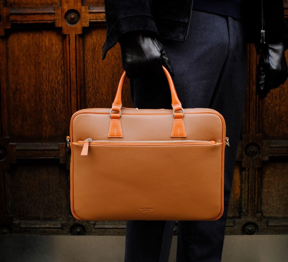 Pickett London | Savile Slim Briefcase | Handmade in England