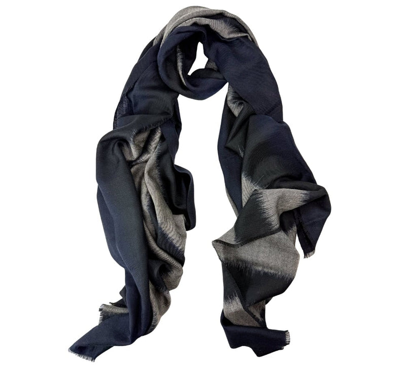Shaded Ikat Stole Pashmina & Scarves 