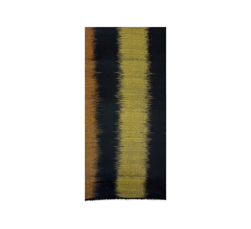 Shaded Ikat Stole Pashmina & Scarves Burnt Orange 