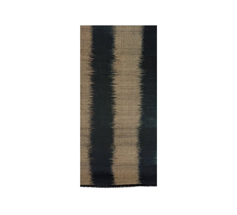 Shaded Ikat Stole Pashmina & Scarves Taupe 