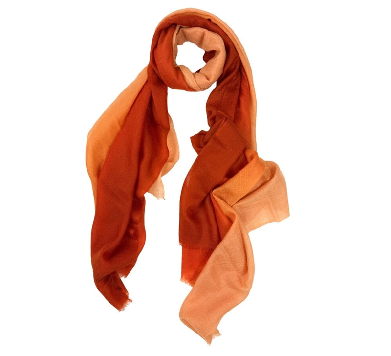 Shaded Ombre Cashmere Stole Pashmina & Scarves 