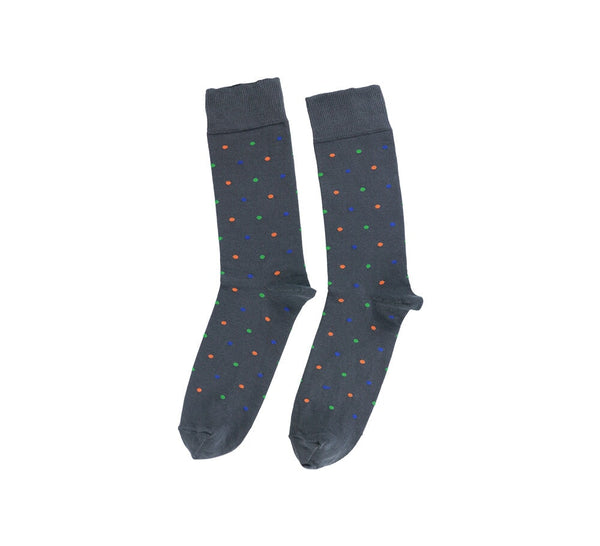 Small Spots Socks Textiles Grey 