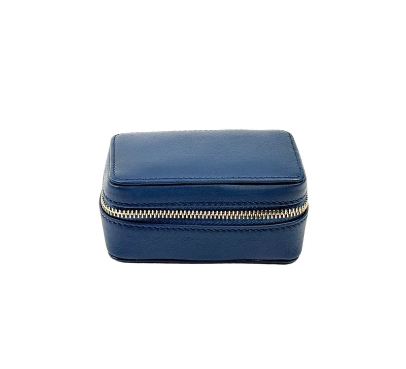 Small Zip Travel Jewellery Box Jewellery & Cufflink Boxes Royal Blue 