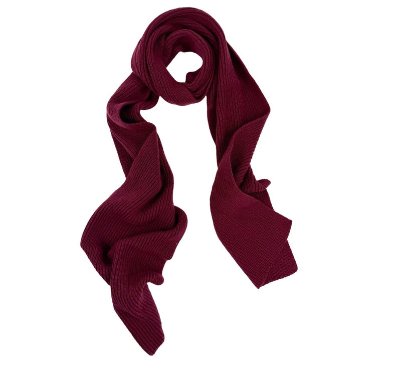 Soft Cashmere Rib Scarf Pashmina & Scarves 