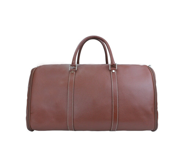 Soft Holdall Suit Cover Luggage Dark Tan 