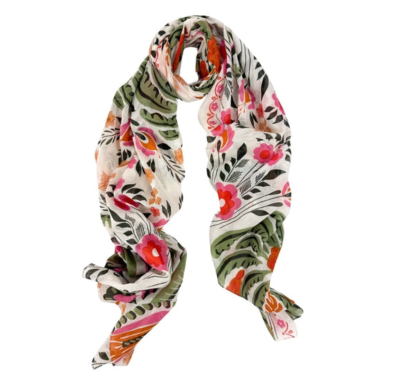 Spanish Garden Shawl Pashmina & Scarves 