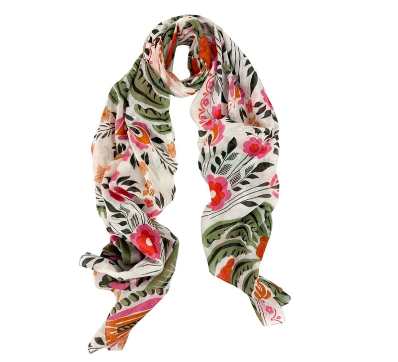 Spanish Garden Shawl Pashmina & Scarves 