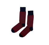Striped Socks Textiles Navy / Red 