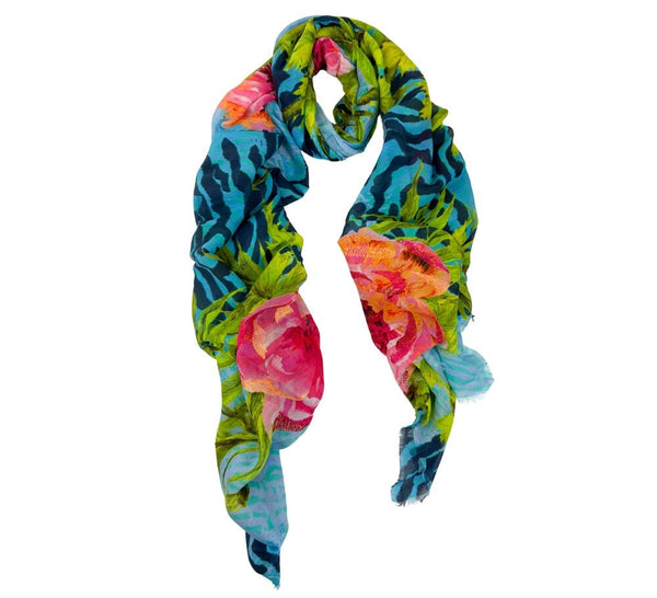 Summer Blossom Shawl Pashmina & Scarves 