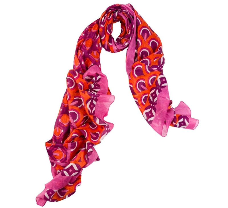 Summer Fans Shawl Pashmina & Scarves 