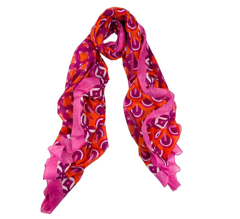Summer Fans Shawl Pashmina & Scarves 