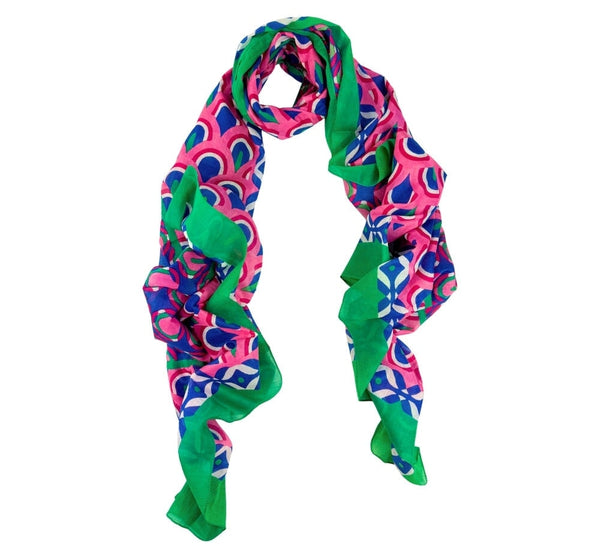 Summer Fans Shawl Pashmina & Scarves 